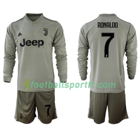 Tenue Juventus RONALDO 7 Enfant Exterieur 2018-2019 Maillot de Foot ML